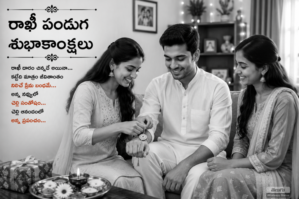 Rakhi Panduga Subhakamkshalu Quotes in Telugu