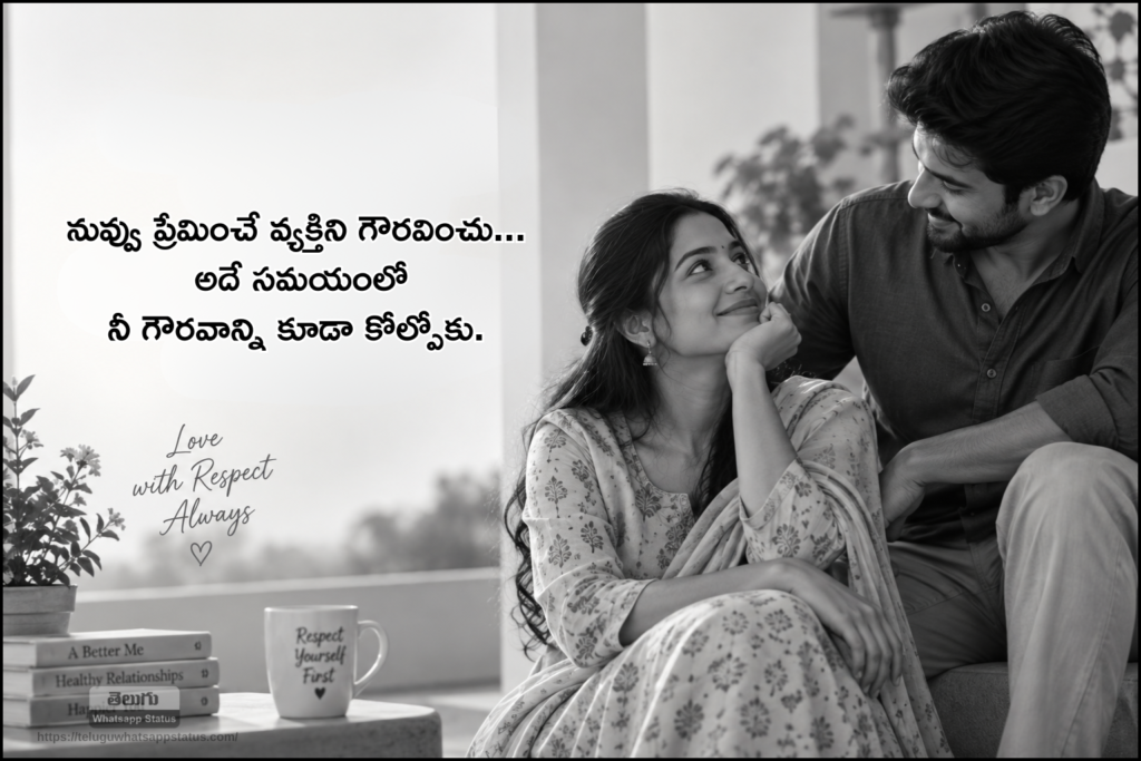 self respect status in telugu